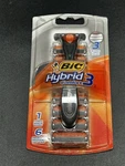 Bic HYBRID3 Comfort Men's Disposable Razor - 1 Handle 6 Cartridges. Fixed Price $7.99.