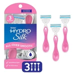 Schick Hydro Silk All-over Smooth 3-BLADE Disposable Razors For Women, 3CT Tra. Fixed Price $12.99.