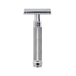 Edwin Jagger DE89KN Safety Razor With Knurled Effect Handle. Fixed Price $95.40.