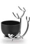 2PC & Brush Holder Bowl Set For Shaving Straight Razors Barber. Fixed Price $18.95.