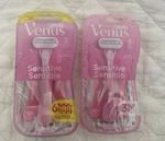 Gillette Venus Sensitive Sensible Women's Disposable Razors (1) 3PACK 6PACK. Fixed Price $18.00.