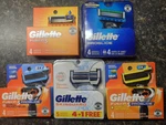 Gillette Fusion 5 Proglide Shield Chill Skinguard Cartridges 4 Ct Ea = 20 Total. Fixed Price $49.90.