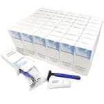 Disposable Razors Bulk Shaving Kit Twin Blade And CREAM(12G), Individu. Fixed Price $77.99.