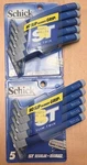 Schick St Slim Twin Vintage 1999 No Slip Rubber Grip Disposable Razors 2 Packs. Fixed Price $24.95.