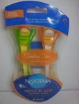 Noxzema Triple Blade Limited Edition Sparkling Citrus 4 Pack Disposable Razors. Fixed Price $15.49.