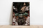 Attack On Titan Eren Yeager Levi Poster Print Anime Wall Art Aot - No Frame. Fixed Price $17.99.