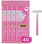 Bic Silky Touch Women's Twin Blade Disposable Razors - 40 Count (4 Packs Of 10). Fixed Price $19.99.