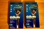 Gillette Proglide Lot Of Two 5 Blade Razor & 1 Cartridge Pack/new Sealed. Fixed Price $24.00.