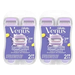 Gillette Venus Comfortglide Dispoable Razors With Vitamin (lot Of 2). Fixed Price $28.99.