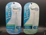 Mix Lot Of 2 Gillette Venus Sensitive 5 & 3 Blades Women's Razors. Fixed Price $19.99.