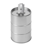 Linkidea Safety Razor Blade Disposal Container Box, Metal Silver. Fixed Price $12.78.