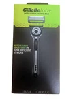 Gillette Exfoliating Razor & Refill. Fixed Price $10.99.
