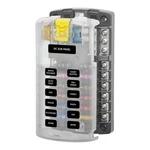 Blue Sea Systems 5026 Blade Fuse Block 12 Circuit With Ground And Cover. Fixed Price $29.82.