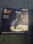 Dollar Shave Club 6 Blade Gift Set W/razor, Butter, Cover And 2 Cartridges. Fixed Price $14.75.