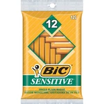 Bic Sensitive Single Blade Soothing Disposable Razors For Men Pack Of 12 Shavers. Fixed Price $10.98.