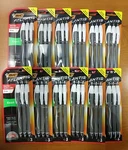 12 Pks Of 3-BIC Atlantis Glide Exact Ball Point Fine Pt Black (36 Pens) R3P2. Fixed Price $29.99.