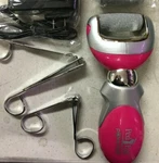 Power Ball Ped Egg Callus Remover Rechargeable Cordless Set. Fixed Price $12.99.