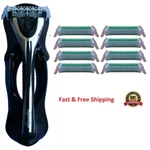 9 Wilkinson Oasis Women Razor Blades Refills Cartridges With Metal Shaver Handle. Fixed Price $19.99.
