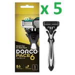 Value Pack Dorco PACE6 Disposable Razor Blade Shaving System SXA100 5. Fixed Price $16.59.