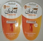 Bic Soleil Triple Blade Disposable Razors, Smoother Shave, 4 Count (2 Pack) New!. Fixed Price $12.99.
