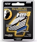 Headblade HB4 Fourblade Shaving Cartridges (4 Blades). Fixed Price $24.98.