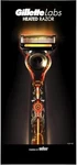 Gillettelabs Heated Razor Starter Kit Magnetic Charging Dock 5 Blade Waterproof. Fixed Price $108.99.