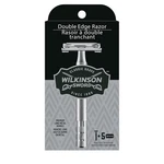 Wilkinson Sword Double Edge Razor For Men With 5 Blades.... Fixed Price $23.94.