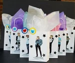 BT21 Bts K-pop 7 Members 3D Treat Favor Birthday Bags 14PCS 2PCS Of Each. Fixed Price $28.99.