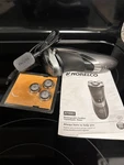 Norelco Philips AT880 HQ8 Men's Shaver Cordless Rechargeable Tripleheader Razor. Fixed Price $95.00.