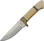 Pakistan Celtic Fixed Knife Stainless Steel Blade White Smooth Handle DH-8036. Fixed Price $21.27.