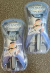 Two (2) Eclipse 3 Triple Blade Disposable Razor Four (4) Aloe Strip Cartridges. Fixed Price $16.96.