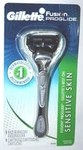 Gillette Fusion Proglide Silvertouch Sensitive Skin Razor Handle Shaver Refills. Fixed Price $15.99.