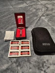 Micro Touch One Safety Razor W/ 6 Blade Packs Travel Case Chrome Double Edge. Fixed Price $19.99.