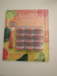 Gillette Venus Comfort Glide Sunny Citrus Women's Razor Plus 12 Blade Refills. Fixed Price $28.91.