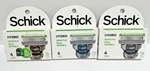 Schick Hydro Sensitive Razor Blades Lot Of 3 Boxes 12 Cartridges New Sealed. Fixed Price $18.99.