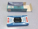 Vintage Nos Gillette 15 Super Blue Razor Blade Dispenser Box. Fixed Price $25.00.