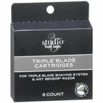 Studio 35 For Men Triple Blade Cartridges, 8 Count. Fixed Price $39.99.