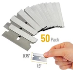 Single Edge Razor 50 Pc Blades Scraper Flat One Sided Home Improvement. Fixed Price $12.77.