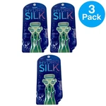 Schick Hydro Silk Sensitive Care Disposable Razors 5 Curve Sensing Blades 3 Pack. Fixed Price $25.00.