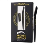 Two Pack Tri- Fold Eyebrow Razor By Arches And Halos For Unisex 1 Pc. Fixed Price $11.49.