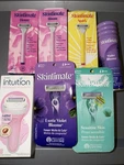 Skintimate Disposable Razor Lot Bloom Spark Exotic Violet Sensitive. Fixed Price $24.95.