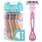 Gillette Venus Simply 3 Dragonfruit Women's Disposable Razor, 4 Count. Fixed Price $23.99.