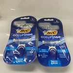 2X Bic Easy Rinse 4 Blade 2CT Disposable Razors Each. Fixed Price $14.88.