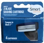 Smart Sense Men's 3 Blade Shaving (4 Cartridges) New. Fixed Price $7.50.