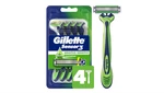 Gillette SENSOR3 Sensitive Men's Disposable Razor, 4 Razors. Fixed Price $9.99.