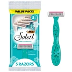 Bic Soleil 3 Simply Women's Disposable Blade Razors, 5-PACK. Fixed Price $6.99.
