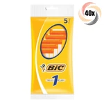 40X Packs Bic Normal Skin 1 Disposable Razors 5 Per Fast Shipping. Fixed Price $88.30.