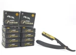 1000 Derby Premium Single Edge Razor Blades+lotus Black Straight Metal Usa. Fixed Price $44.99.