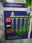 Gillette SENSOR3 Disposable Razor Set Of 7 - Green 1 Shave Gel Include New. Fixed Price $7.99.