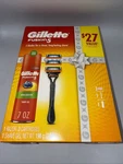 Gillette FUSION5 Razor For Men, Holiday Gift Set Him, Handle, 3 Blade. Fixed Price $11.96.